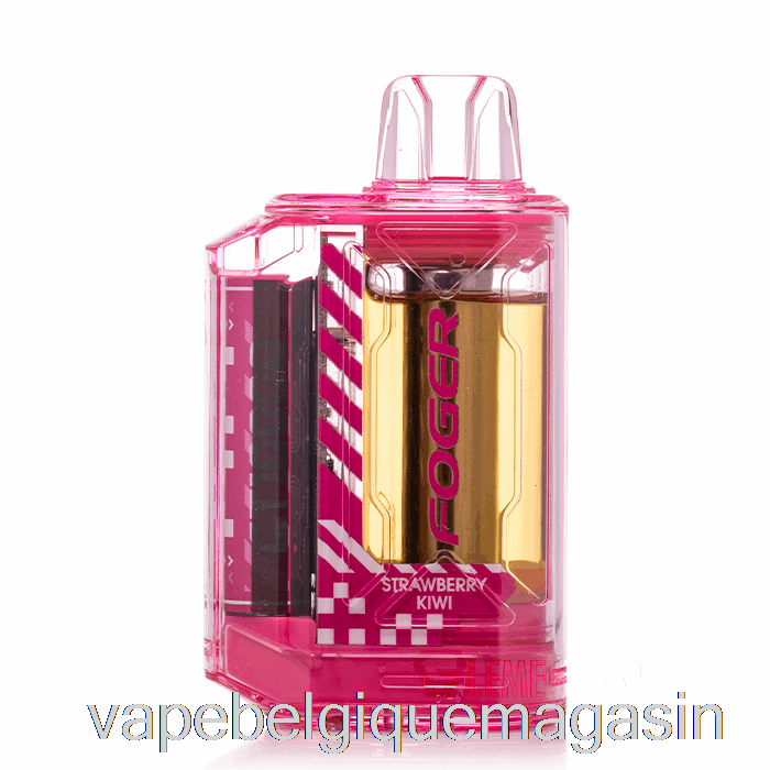 Vape Belgique Foger Ct10000 Jetable Fraise Kiwi